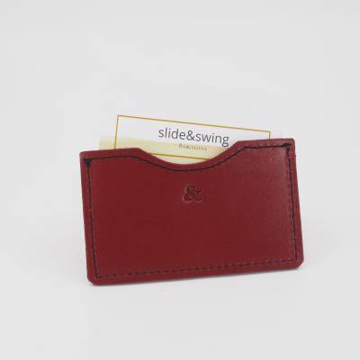 CARD HOLDER MAROON