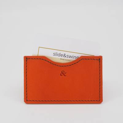 CARD HOLDER ORANGE